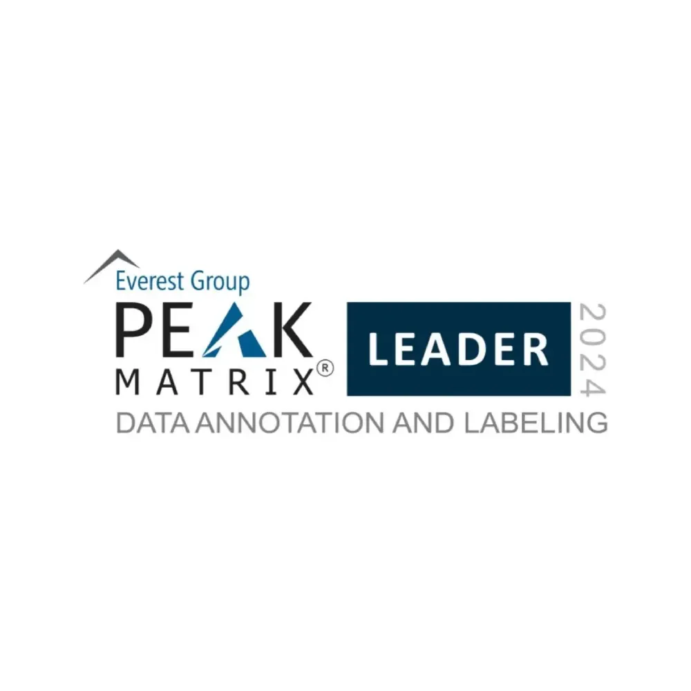 TaskUs named a leader in the Everest Group Data Annotation and Labeling PEAK Matrix® Assessment 2024