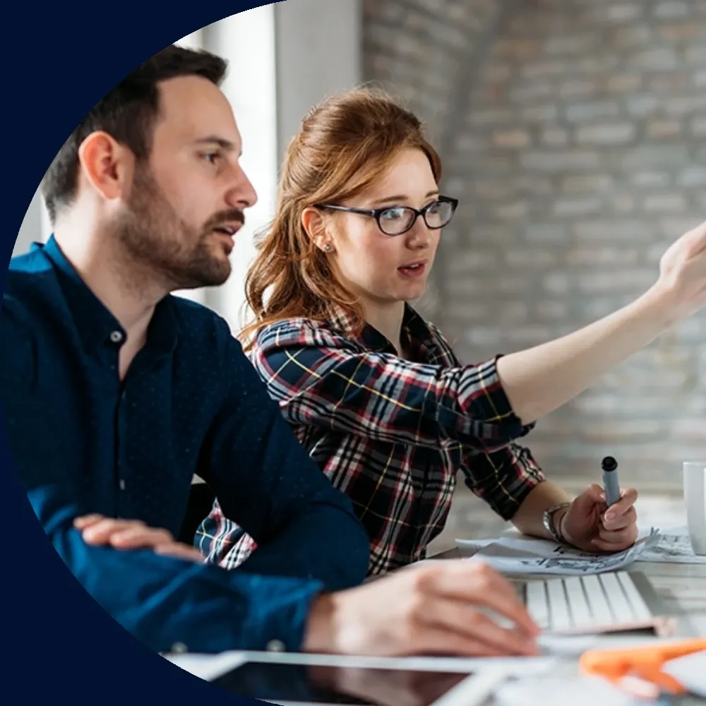 Trust + Safety experts overseeing the content moderation process