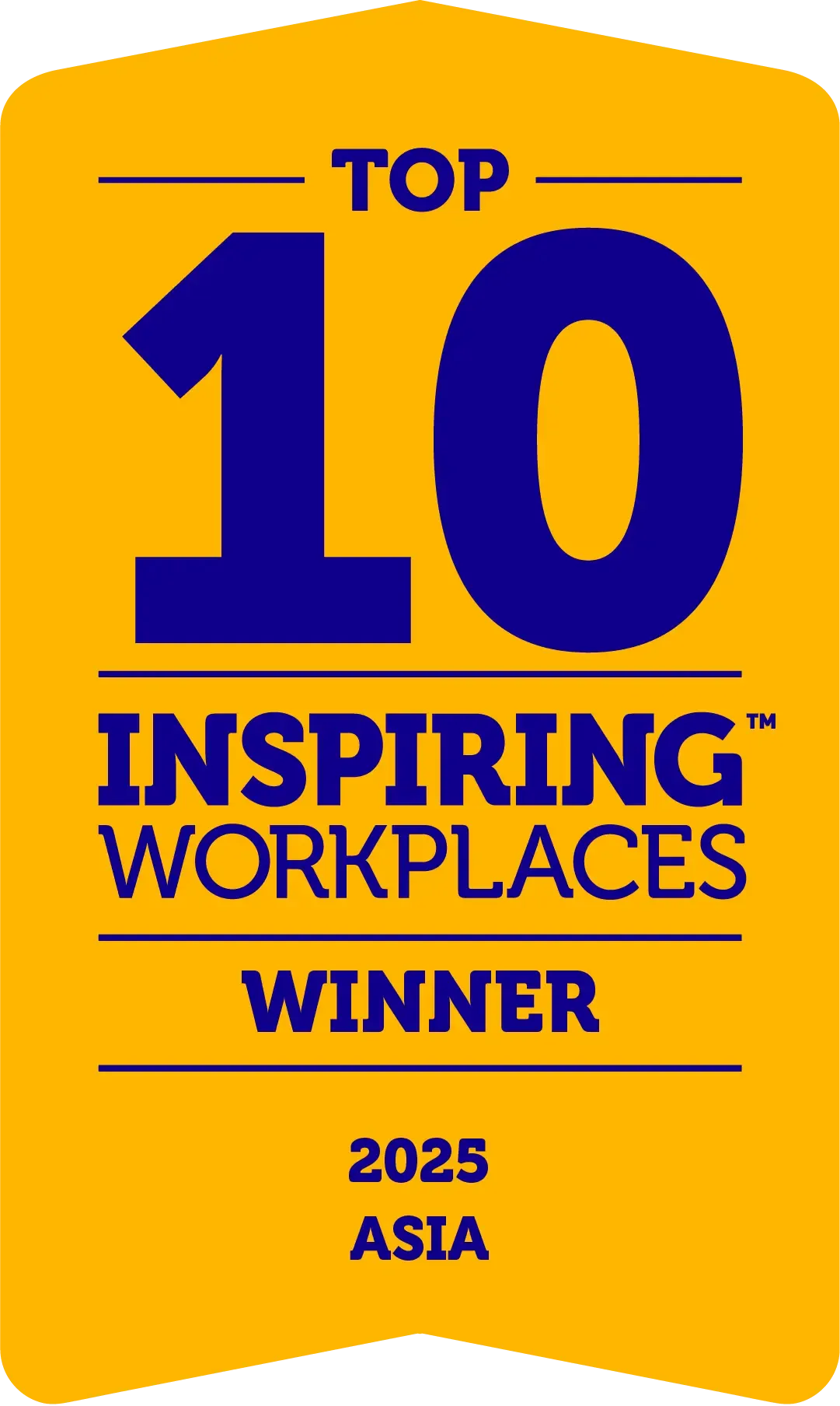 Top 10 Inspiring Workplaces - Asia