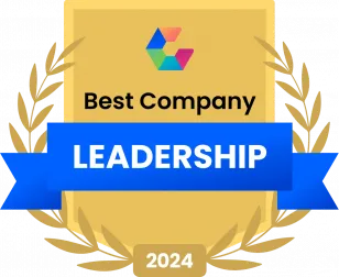 TaskUs, winner of Comparably Best Leadership Teams 2024