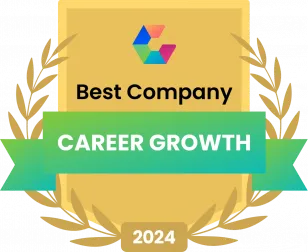 TaskUs, winner of Comparably Best Companies for Career Growth 2024