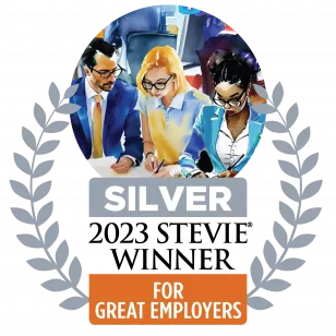 TaskUs, 2023 Silver Stevie Winner for Great Employers category