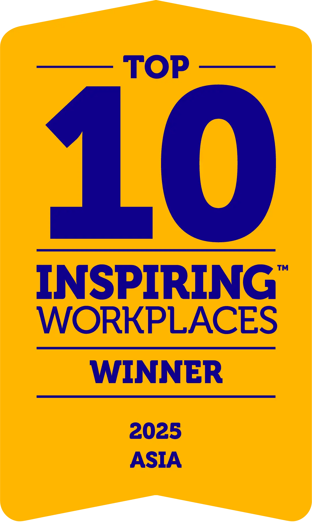 Top 10 Inspiring Workplaces - Asia