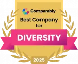 2025 Comparably Best Company for Diversity