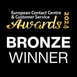 Bronze Winner Best Employee Experience (Outsourcer) - European Contact Centre & Customer Service Awards 2024