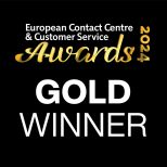 Gold Winner Best Pan-European Contact Centre Operation - European Contact Centre & Customer Service Awards